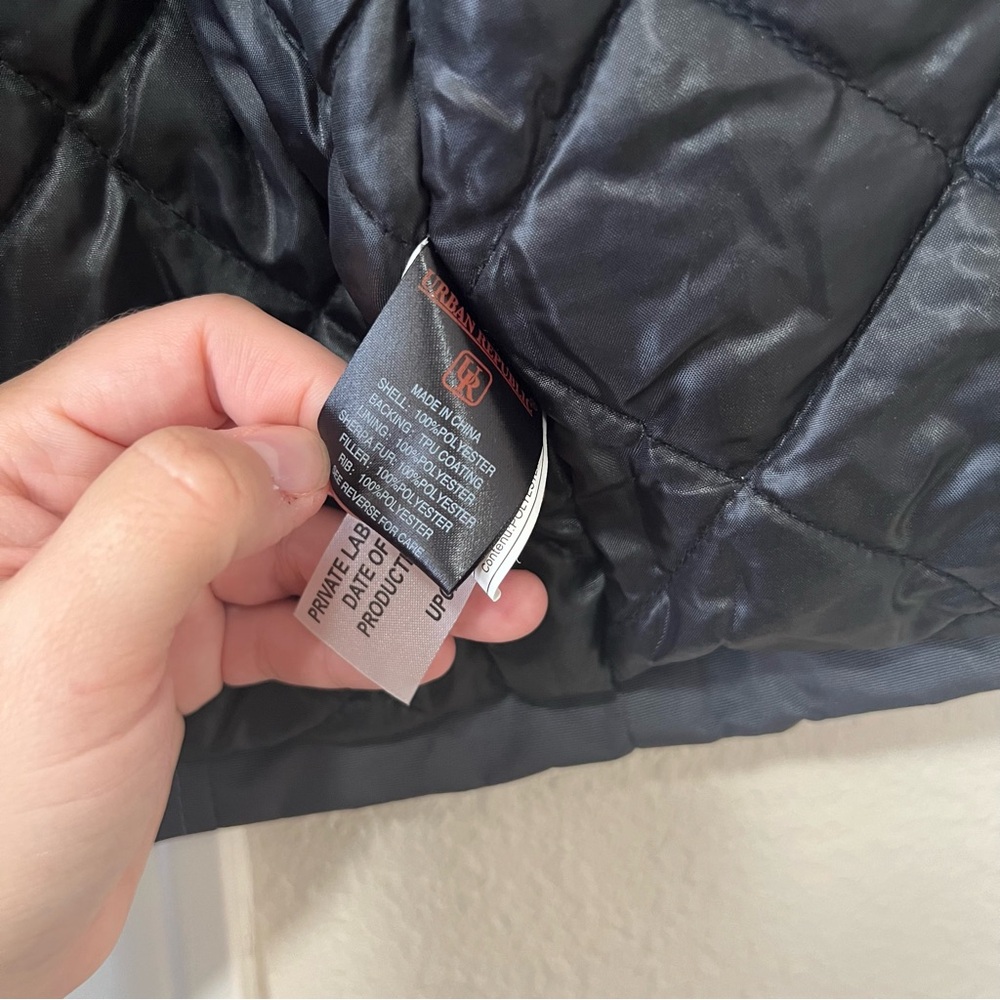 Urban Republic Baby Boy Black Water Resistant Winter Jacket - 24M - Picture 10 of 16